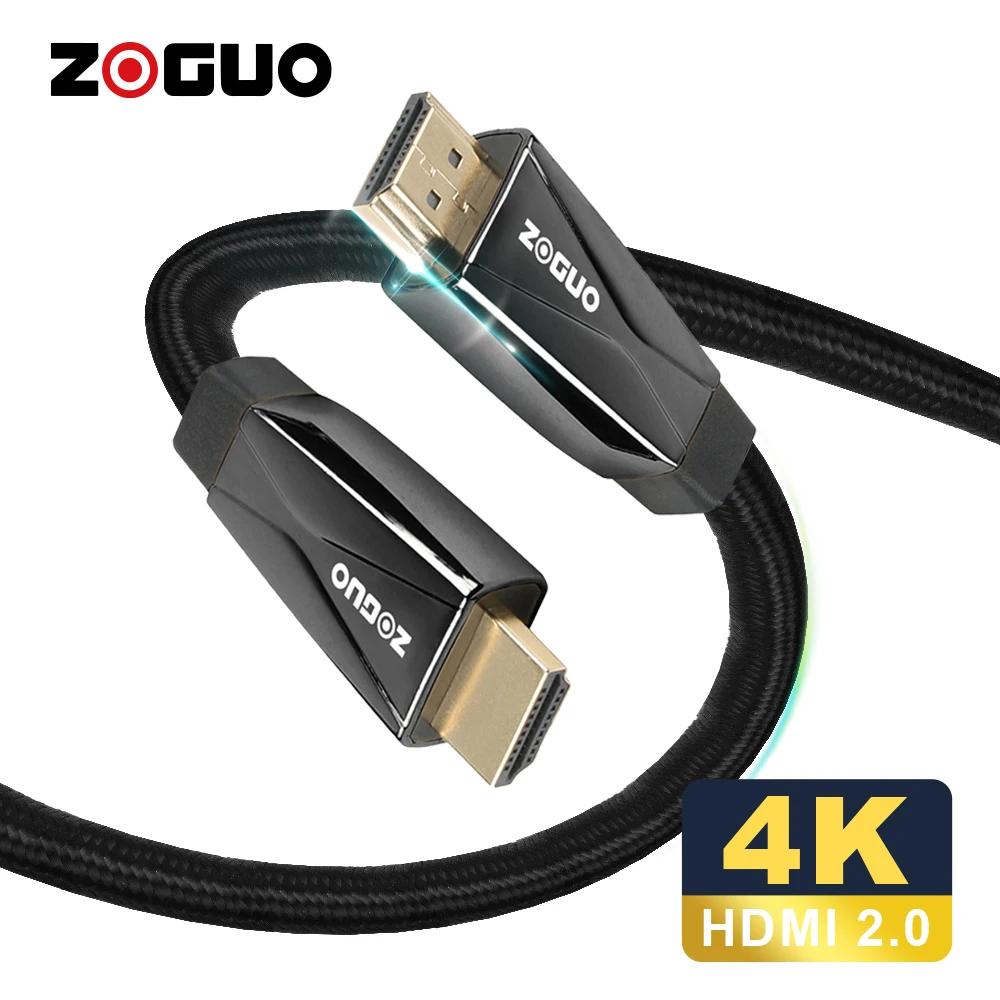 ZOGUO ̾  ڵ HDMI ̺, 4K HDMI 2.0, 4K @ 60Hz, 18Gpbs UHD,  TV, HDTV, iptv, Xbox, PS4, PS5, ø ó